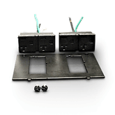 Legrand - Wiremold KA700 Replacement Dual 20A Gasketed Receptacles and Mounting Plate